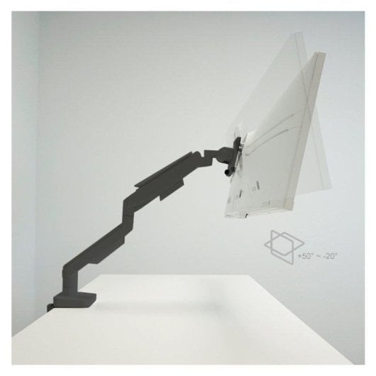 LC-Power LC-EQ-A49B Suporte de Braço para Monitor Ultra-amplo até 49"/20kg Preto