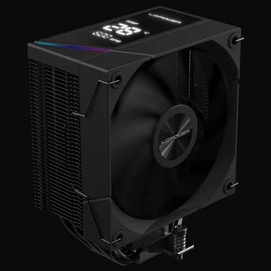 Refrigeración Aire LC-Power Socket Intel AMD 120mm LC-CC-120-DB6 Display Temperatura