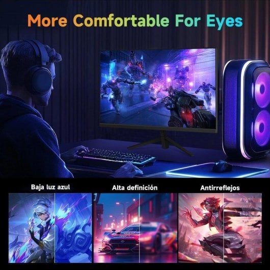 Monitor Vanwin KD2788HS 27" QHD 180Hz Fast IPS FreeSync HDR