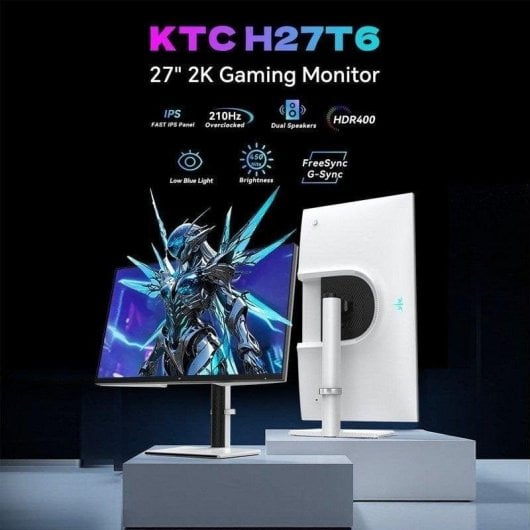 Monitor KTC H27T6 27" QHD 210Hz IPS Plano FreeSync HDR400 1ms
