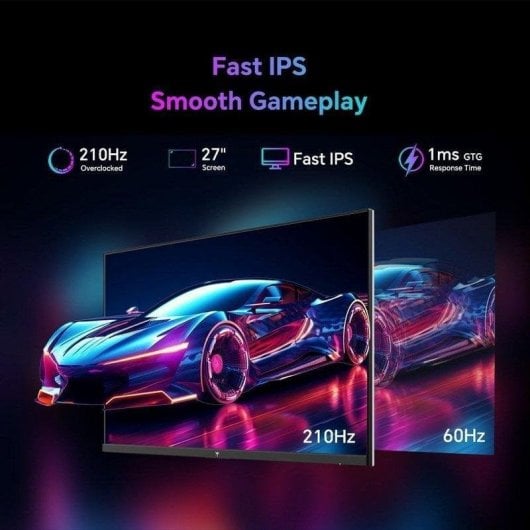 Monitor KTC H27T6 27" QHD 210Hz IPS Plano FreeSync HDR400 1ms