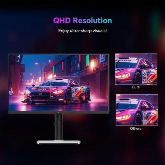 Monitor KTC H27T6 27" QHD 210Hz IPS Plano FreeSync HDR400 1ms