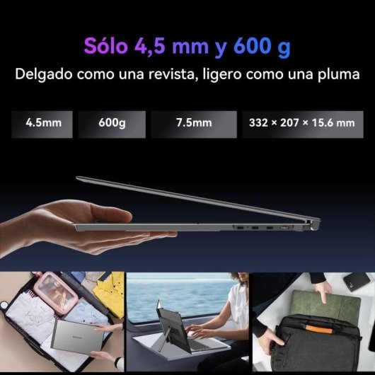 Écran PC Blackview SCM6 14" Full HD 60Hz IPS Ultrafin USB-C Haut-parleurs TÜV