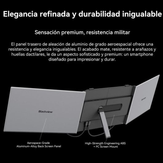 Monitor Blackview DCM6 14" FullHD 60Hz IPS Dual Screen USB-C per notebook da 13,3" a 17,3"