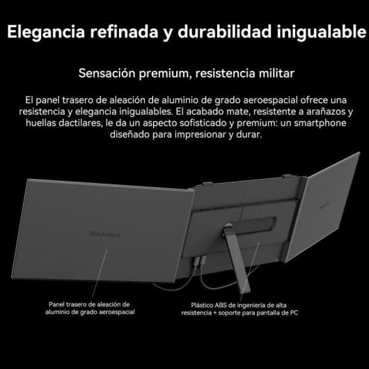 Monitor Blackview DCM6 14" FullHD 60Hz IPS Dual Screen USB-C Ultra Sottile