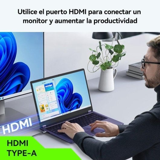 Portátil Vanwin UCC-UL156 15.6" Intel Core m3-8100Y 16GB 512GB SSD UHD Graphics 615 Windows 11 Pro