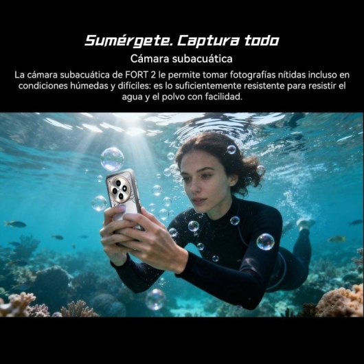 Blackview Fort 2 8GB 256GB 6.56" IPS 90Hz 4G Dual SIM NFC 5000mAh 18W Android 15 Weiß