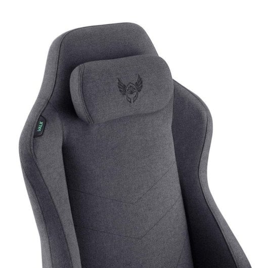 Valk Freya Elite Chaise Gaming en Tissu Gris Anthracite