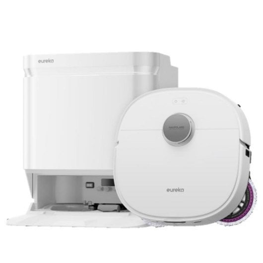 Robot Aspirador Eureka J15 Ultra Navegación Láser 19.000 Pa Control por Voz Depósito 3 L