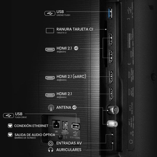 TV Hisense QLED 98E7Q 98" 4K Smart Dolby Vision Bluetooth VIDAA
