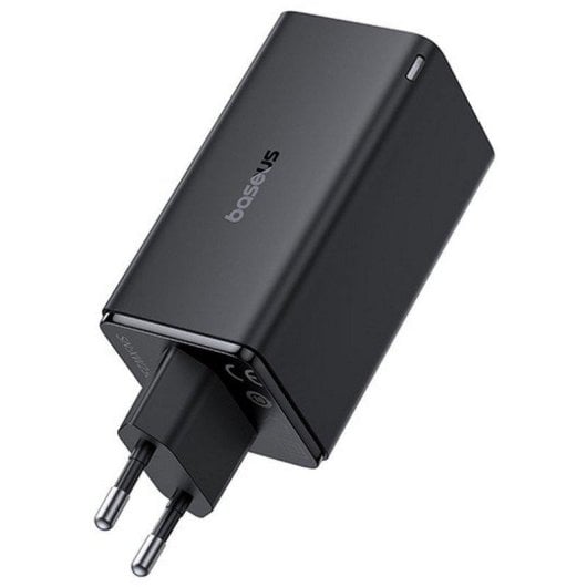 Chargeur Baseus GaN6 Pro 100W 2C+2U Noir avec câble Type-C 1m