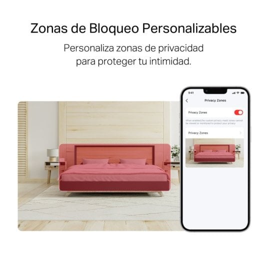 Mercusys MC210 Cámara de Vigilancia 2K 3MP, Visión 360º, Visión Nocturna, Detección IA