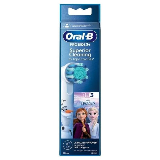 Aufsteckbürste Oral-B Pro Kids Frozen 3 Einheiten Figuren Multicolor