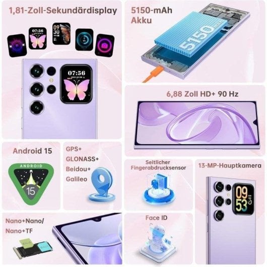 Oukitel C62 4G 4GB 128GB 6.88" Gold