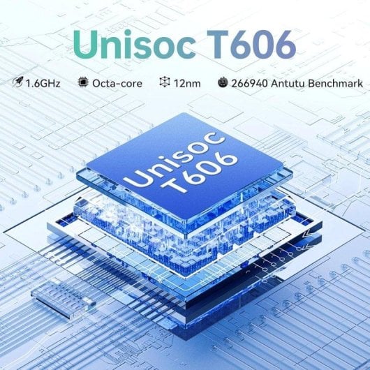 Tablet Oukitel OT11 11" 128GB 4G 8000mAh Android 14 Morado