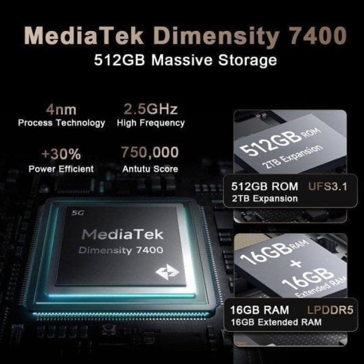 Ulefone Armor 29 Pro 5G 16GB 512GB 6.67" Preto