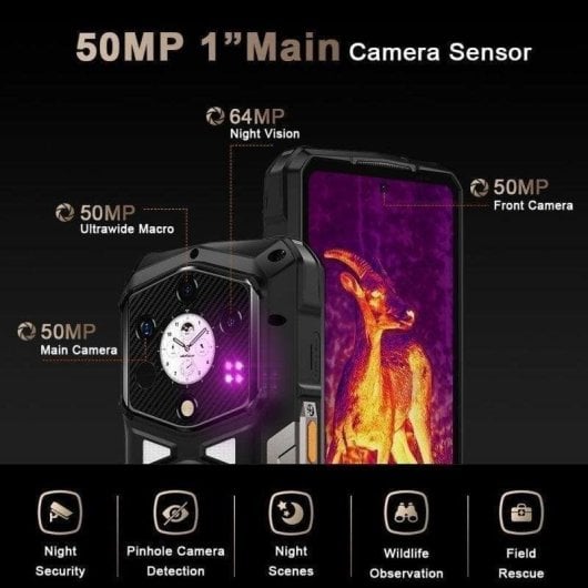 Ulefone Armor 29 Pro 5G 16GB 512GB 6.67" Preto