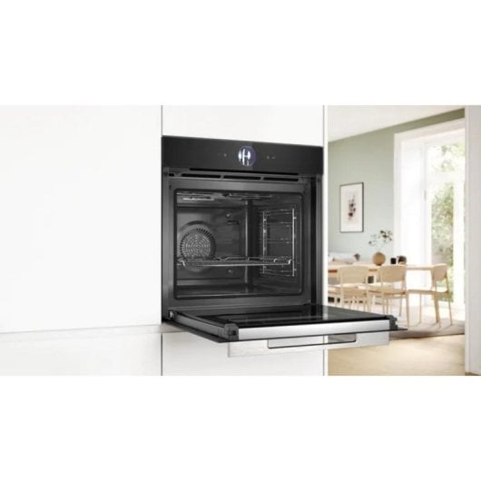 Horno électrique Bosch Serie 8 HBG7764B1F 71 L Noir pyrolyse sonde aliments