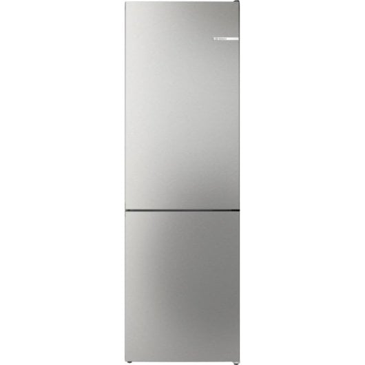 Réfrigérateur Combiné Bosch KGN362LAF No Frost 186 cm 321 L A Métallique