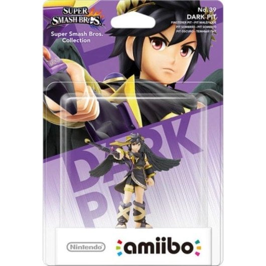 Figurine Amiibo Nintendo Dark Pit Multicolore NFC Super Smash Bros