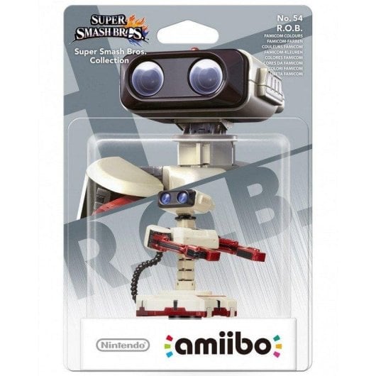 Figurine Amiibo Nintendo R.O.B. No. 54 Multicolore NFC Compatible Smash Bros