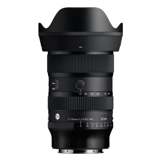 Obiettivo Sigma Art 17-40 mm f/1.8 DC APS-C Montatura Fujifilm X Paraluce Incluso
