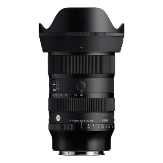Obiettivo Sigma Art 17-40 mm f/1.8 DC APS-C Montatura Fujifilm X Paraluce Incluso
