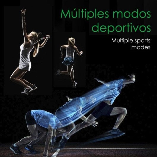 Dam Electronics DM05 Bluetooth 44mm Écran tactile Rond Noir IP67 SpO2 Pulsomètre Tension 23 Sports