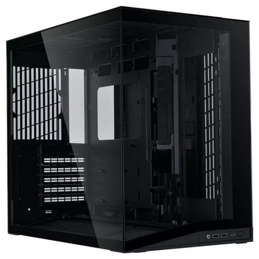 Boîtier PC Lian Li O11D Mini V2 Black aluminium verre trempé ATX