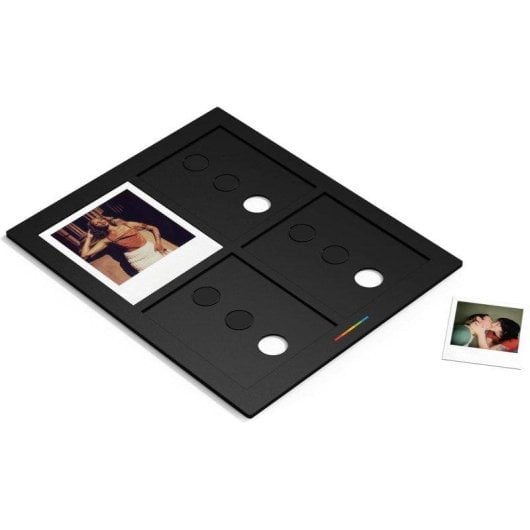 Adaptador de escaneo de película Polaroid negro para i-Type, 600, SX-70 y Go