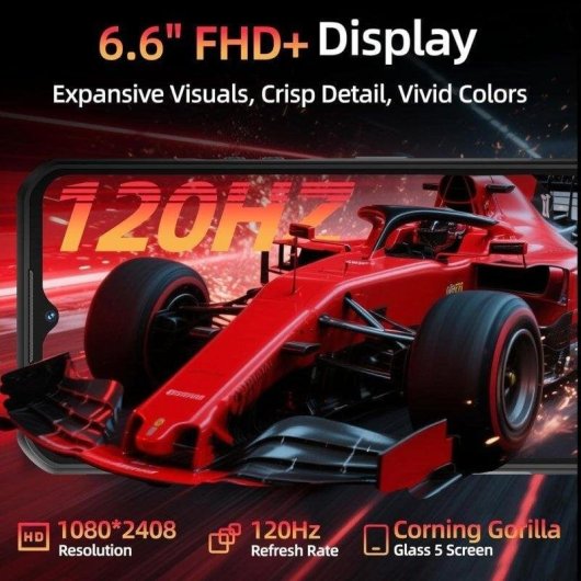 Oukitel WP62 5G 16GB 512GB 6.6" Preto