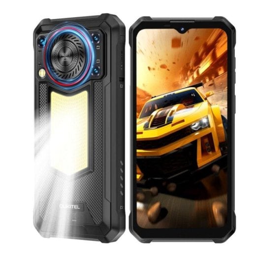 Oukitel WP53 8GB 128GB 6.52" 4G Dual SIM NFC 11000mAh 18W Fingerabdruck Android 15 Schwarz