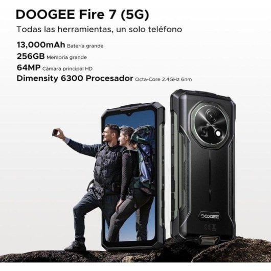 Doogee Fire 7 5G 4GB 256GB 6.6" Grün