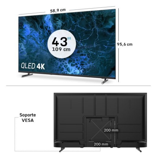 Nilait Luxe 43UD8004SWOS 43" QLED UHD 4K Smart TV WEBOS