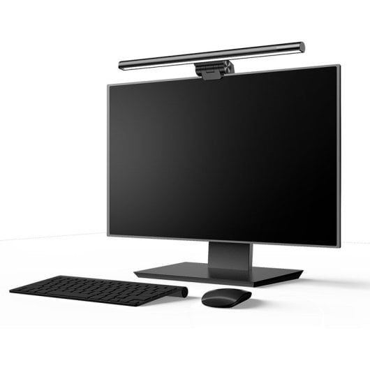 Luminária de monitor LED Baseus I-Wok com controlo por toque, 3 modos de iluminação, USB-C, cinzento