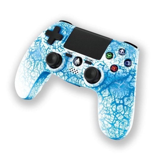 Gamepad Indeca RGB T-REX Inalámbrico para PS4/PC Blanco