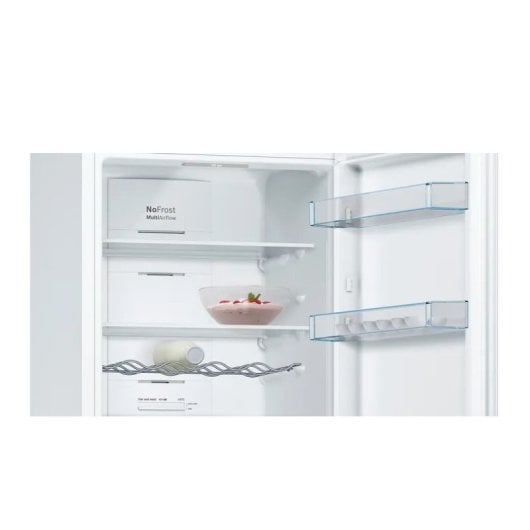 Frigorífico Combi Bosch KGN362WED Total No Frost 186cm 326L E Blanco