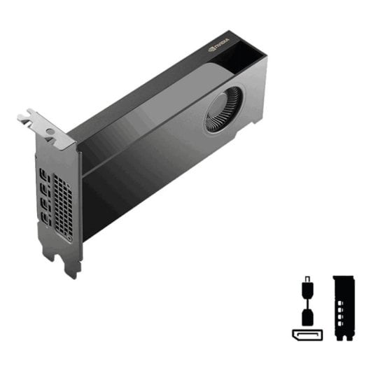 PNY RTX PRO 2000 16GB GDDR7 Placa Gráfica Blackwell PCI Express x8 com Refrigeração Ativa