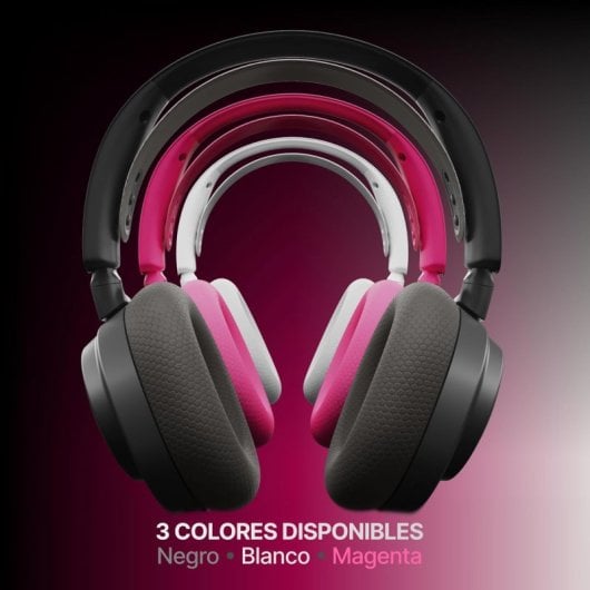 Auriculaires Steelseries Arctis Nova 7P Gen 2 sans fil Bluetooth 5.3 Gaming avec Réduction de Bruit Noir