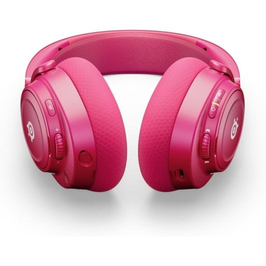 Auriculaires Steelseries Arctis Nova 7P Gen 2 sans fil Bluetooth et 2,4 GHz Gaming avec annulation de bruit magenta