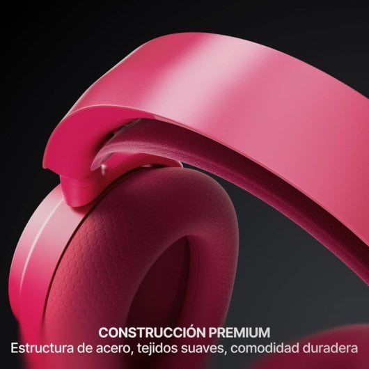 Auriculaires Steelseries Arctis Nova 7P Gen 2 sans fil Bluetooth et 2,4 GHz Gaming avec annulation de bruit magenta