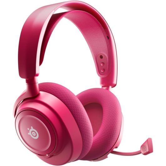 Casque Steelseries Arctis Nova 7X Gen 2 Sans Fil Bluetooth et 2,4 GHz Gaming Blanc Magenta