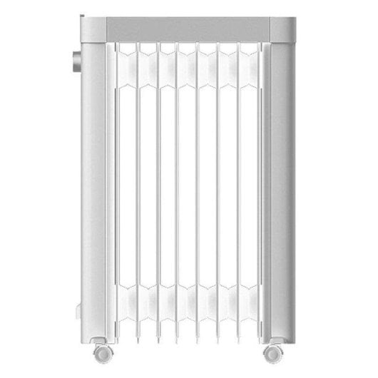 Radiador Aceite Glaziar Santorini 5 1000W compacto con termostato y humidificador Blanco