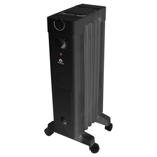 Radiador a Óleo Glaziar Santorini 5 1000W 5 Elementos com Humidificador