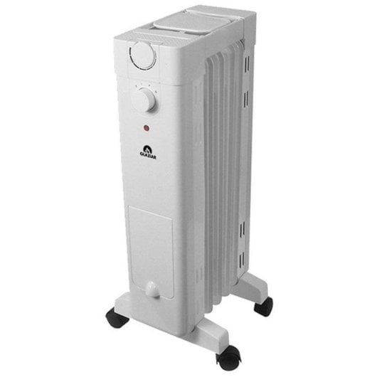 Radiador Aceite Glaziar Santorini 7 1500W compacto control mecánico humidificador