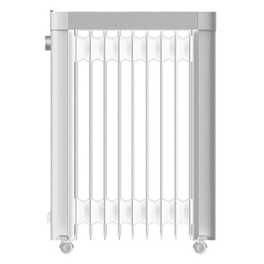 Radiador Eléctrico Glaziar Santorini 7 1500W compacto control mecánico humidificador