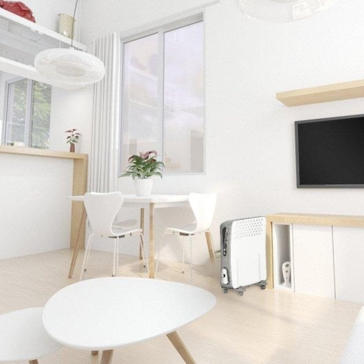 Radiador Eléctrico Glaziar Vesubio-i 2000 2000W compacto con termostato y temporizador