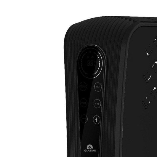 Radiador Eléctrico Glaziar Vesubio-i 2000 2000W mediano con display LCD y temporizador