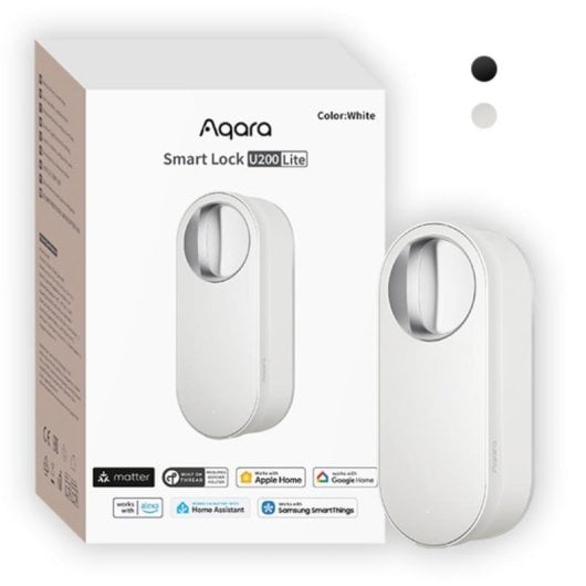 Aqara U200 Lite Serratura intelligente per porta Bluetooth bianca