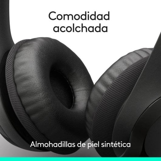 Logitech H390 Auriculares Estéreo con Micrófono con Supresión de Ruido USB-C + Brio 100 Webcam FullHD